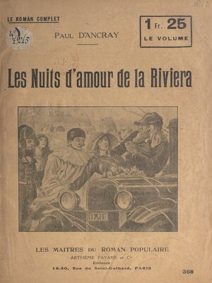 cover image of Les nuits d'amour de la Riviera